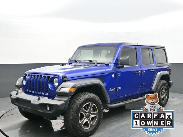used 2020 Jeep Wrangler Unlimited car, priced at $20,736