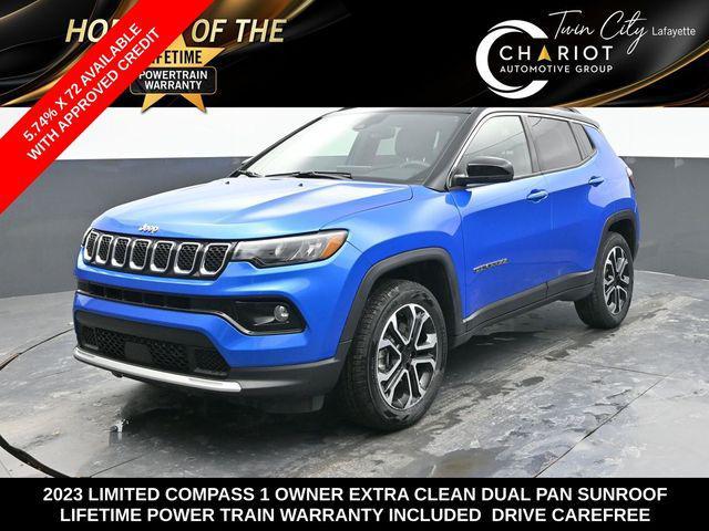 used 2023 Jeep Compass car, priced at $24,195