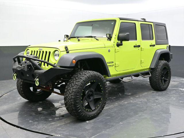 used 2017 Jeep Wrangler Unlimited car, priced at $16,875