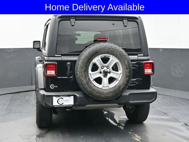 used 2020 Jeep Wrangler Unlimited car, priced at $26,922