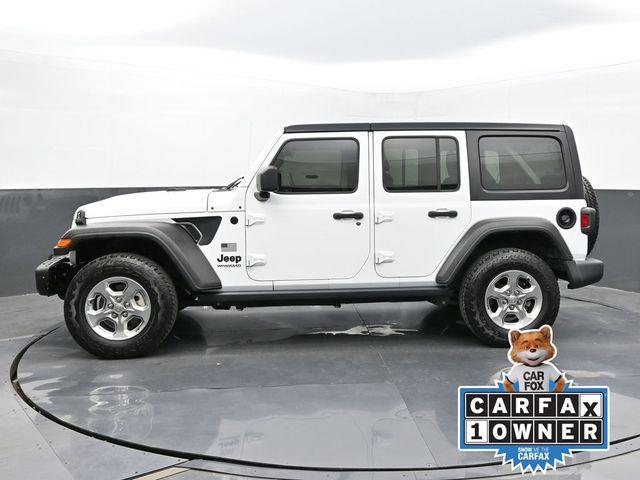 used 2021 Jeep Wrangler Unlimited car, priced at $31,870