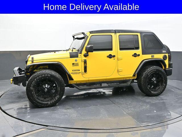 used 2015 Jeep Wrangler Unlimited car, priced at $14,981