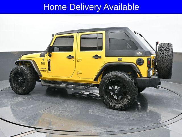 used 2015 Jeep Wrangler Unlimited car, priced at $14,981