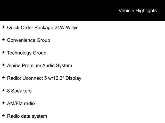 new 2024 Jeep Wrangler car, priced at $48,836