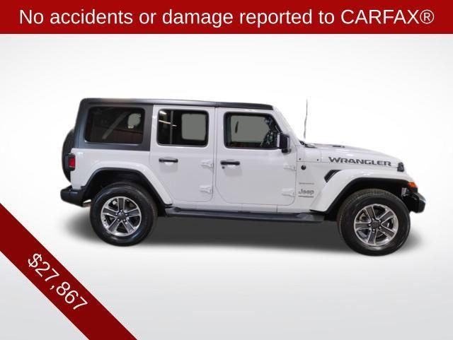 used 2021 Jeep Wrangler Unlimited car, priced at $27,867