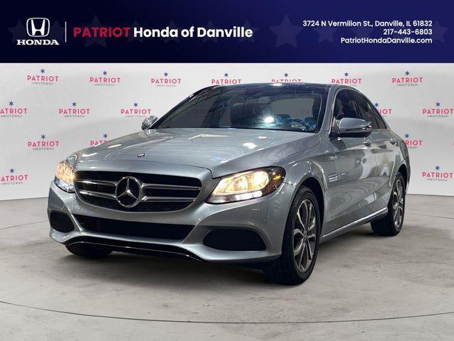 used 2017 Mercedes-Benz C-Class car, priced at $17,797