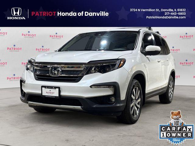 used 2021 Honda Pilot car, priced at $27,597