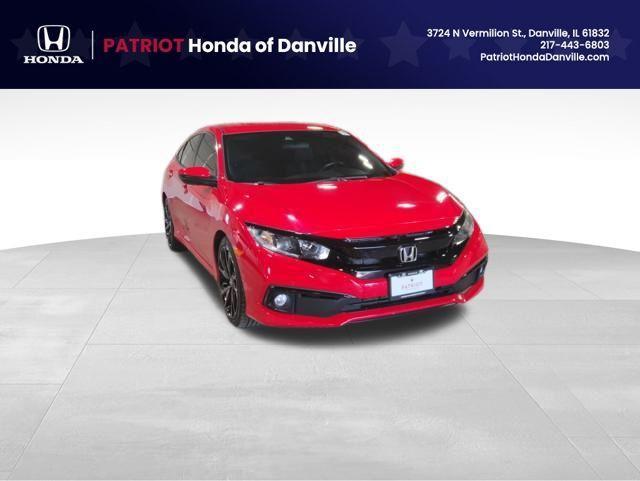 used 2021 Honda Civic car, priced at $22,497