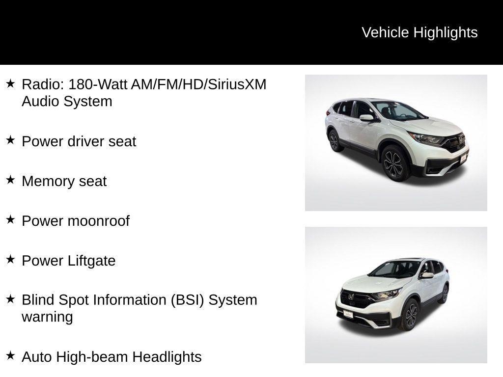 used 2021 Honda CR-V car, priced at $26,947