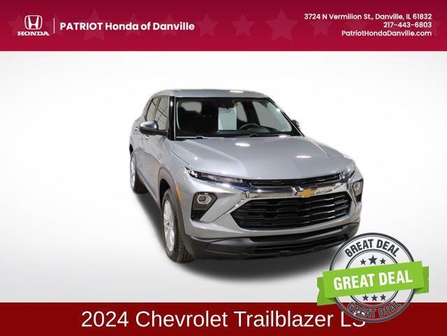 used 2024 Chevrolet TrailBlazer car, priced at $20,987