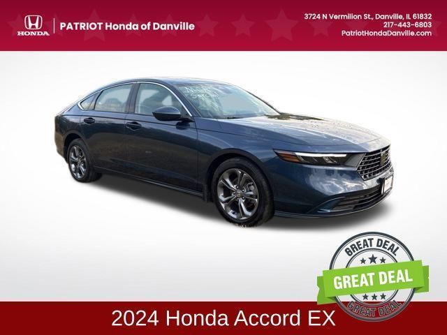 used 2024 Honda Accord car, priced at $27,887