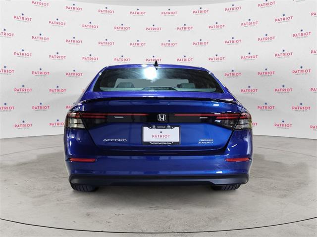 new 2024 Honda Accord Hybrid car, priced at $33,695