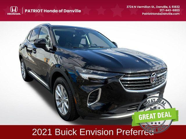 used 2021 Buick Envision car, priced at $19,684
