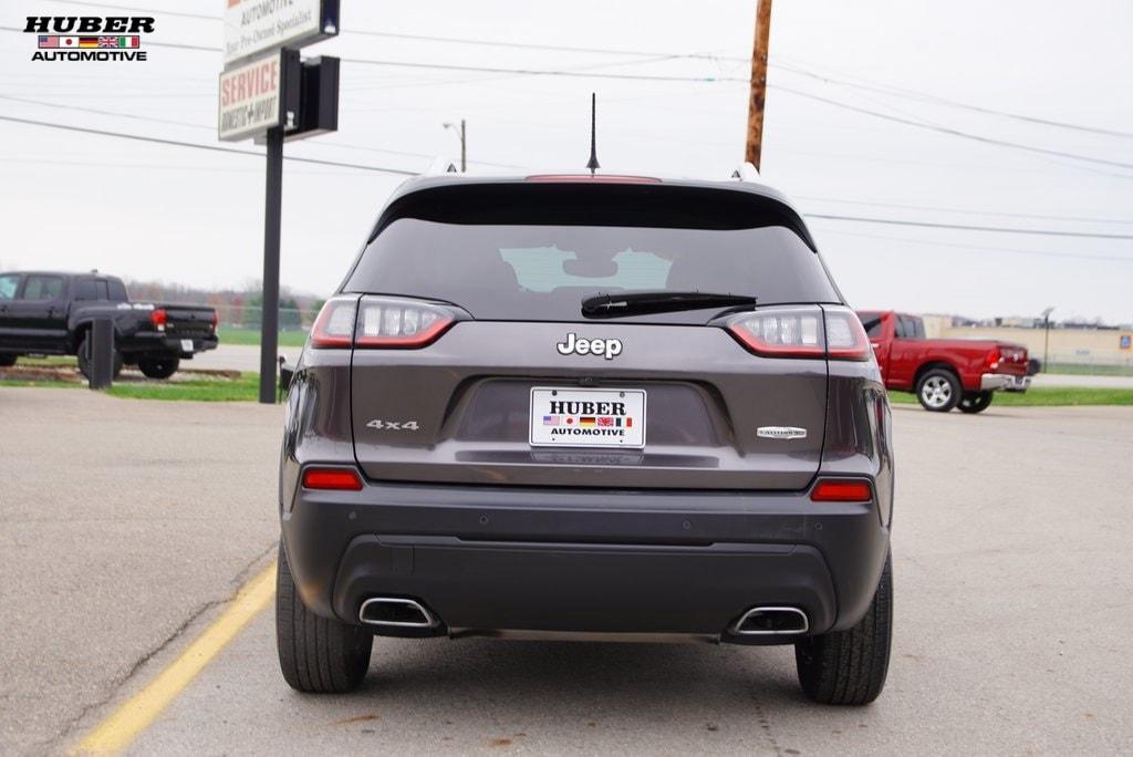 used 2021 Jeep Cherokee car, priced at $24,091