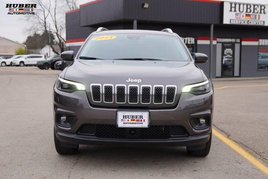 used 2021 Jeep Cherokee car, priced at $24,091