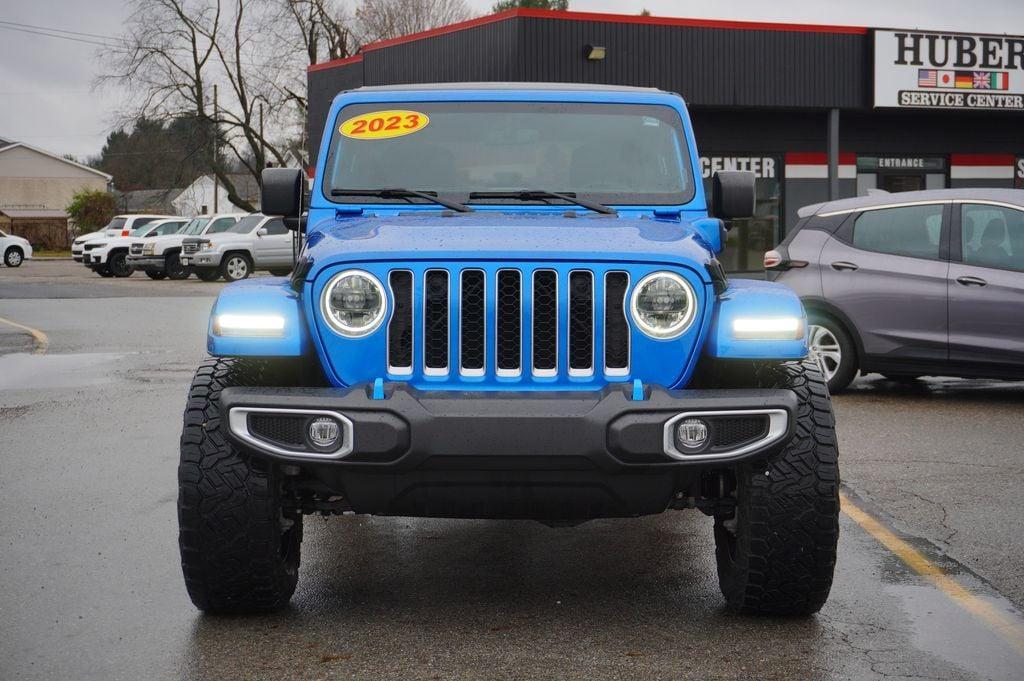 used 2023 Jeep Wrangler 4xe car, priced at $35,129