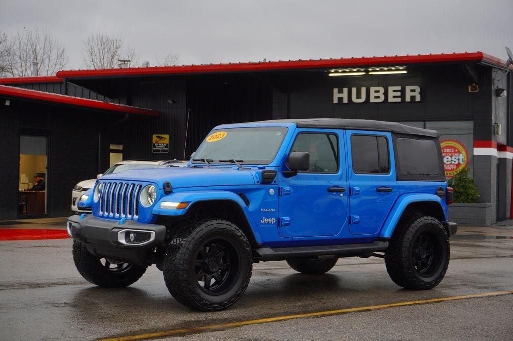 used 2023 Jeep Wrangler 4xe car, priced at $35,129