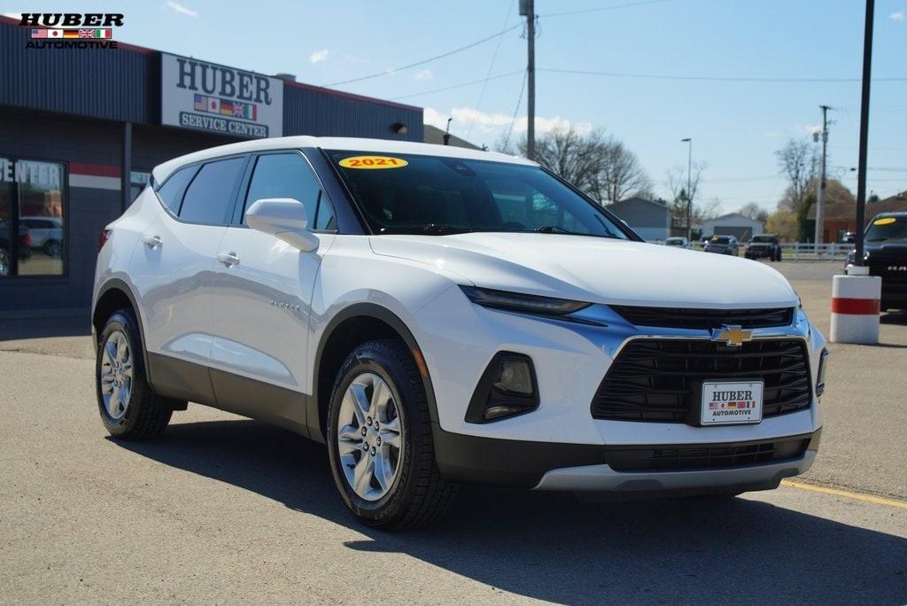 used 2021 Chevrolet Blazer car, priced at $24,320