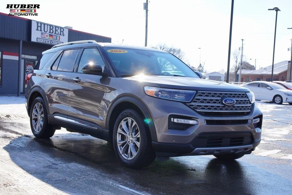 used 2021 Ford Explorer car, priced at $24,505