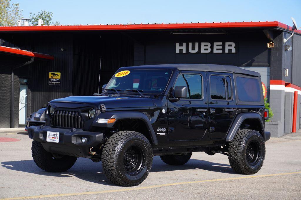 used 2018 Jeep Wrangler Unlimited car, priced at $22,733