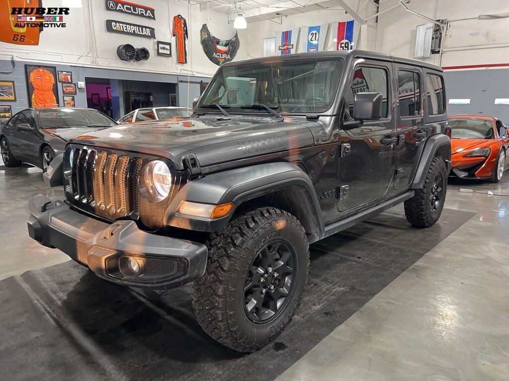 used 2021 Jeep Wrangler Unlimited car, priced at $27,730