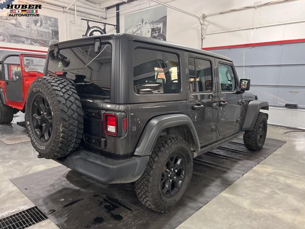 used 2021 Jeep Wrangler Unlimited car, priced at $27,730