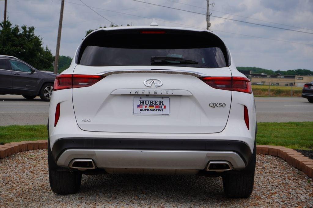 used 2021 INFINITI QX50 car, priced at $26,233