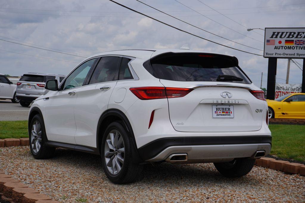 used 2021 INFINITI QX50 car, priced at $26,233
