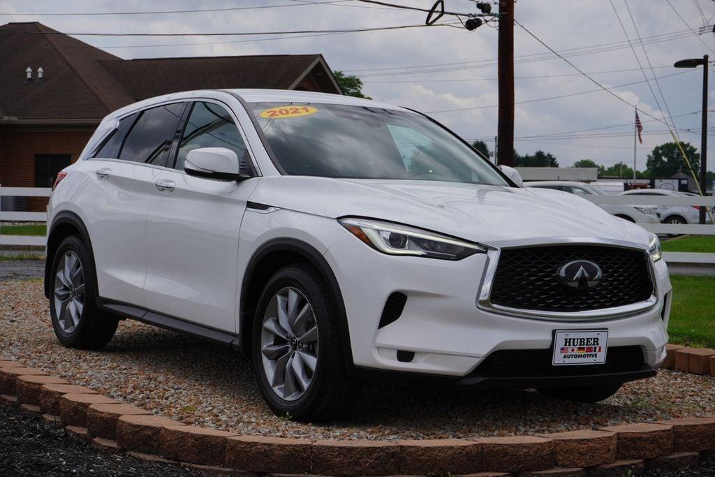 used 2021 INFINITI QX50 car, priced at $26,233