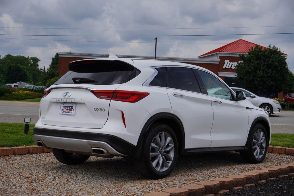 used 2021 INFINITI QX50 car, priced at $26,233