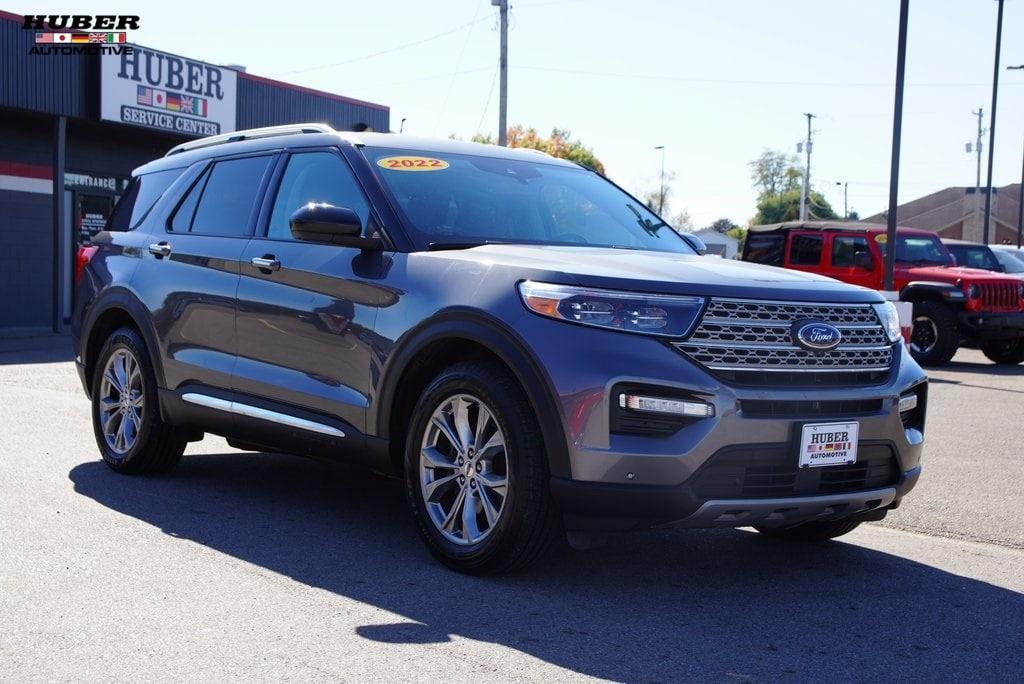 used 2022 Ford Explorer car, priced at $25,818