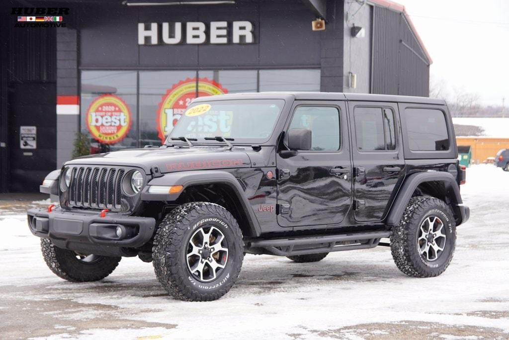 used 2021 Jeep Wrangler Unlimited car, priced at $34,634