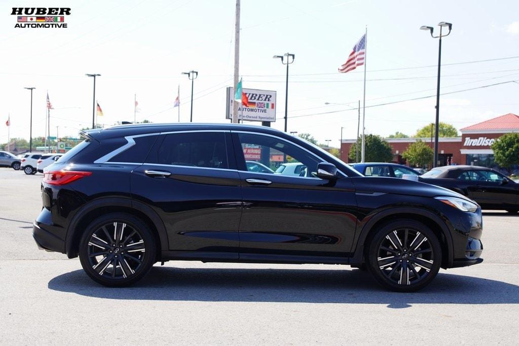 used 2021 INFINITI QX50 car, priced at $27,288