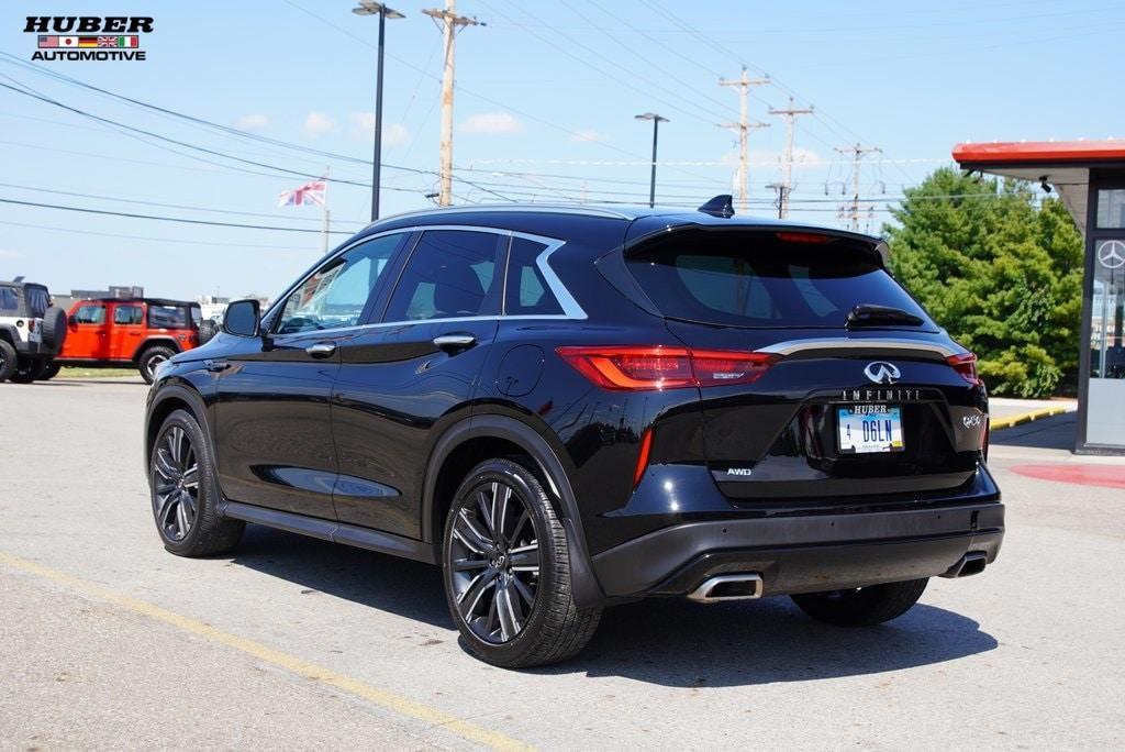 used 2021 INFINITI QX50 car, priced at $27,288