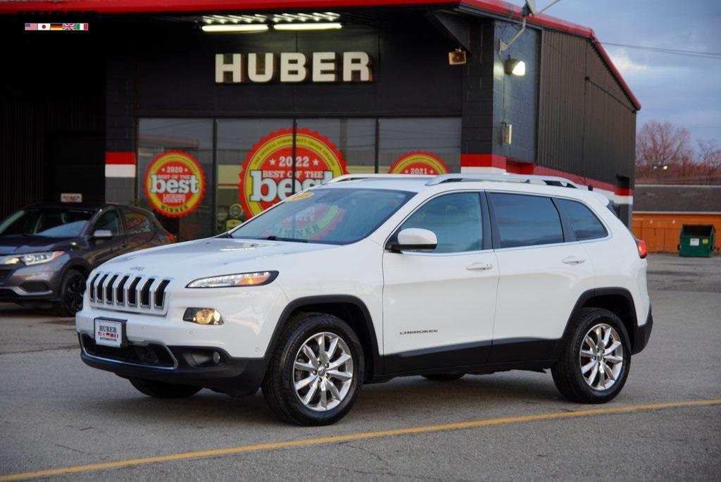 used 2015 Jeep Cherokee car, priced at $13,910