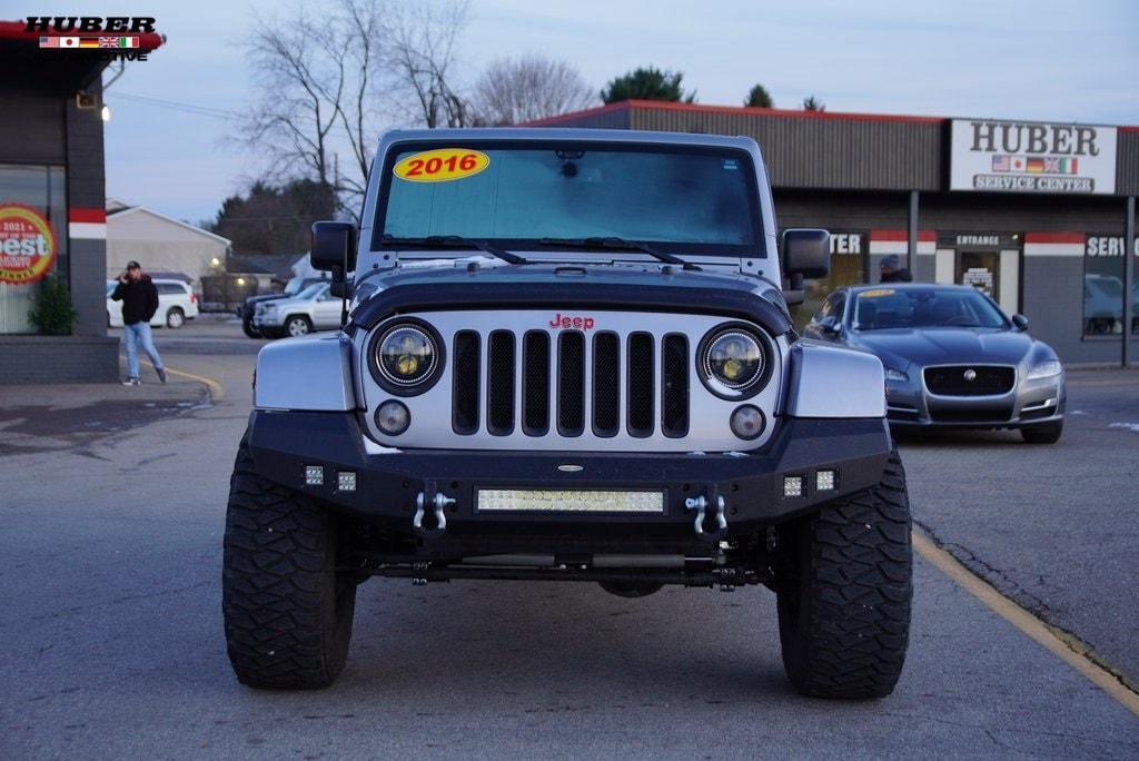 used 2016 Jeep Wrangler Unlimited car, priced at $23,049