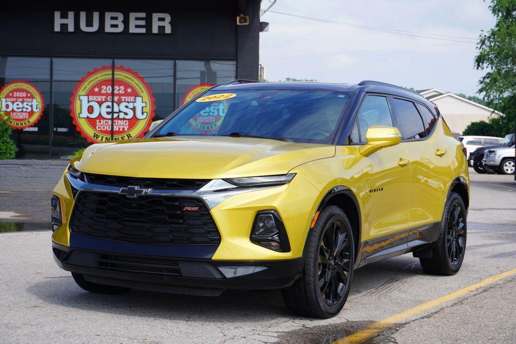 used 2022 Chevrolet Blazer car, priced at $33,585
