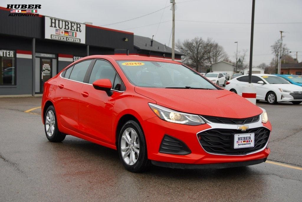 used 2019 Chevrolet Cruze car, priced at $14,445