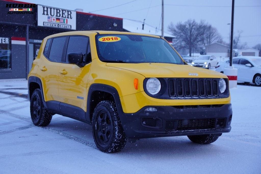 used 2018 Jeep Renegade car, priced at $14,131