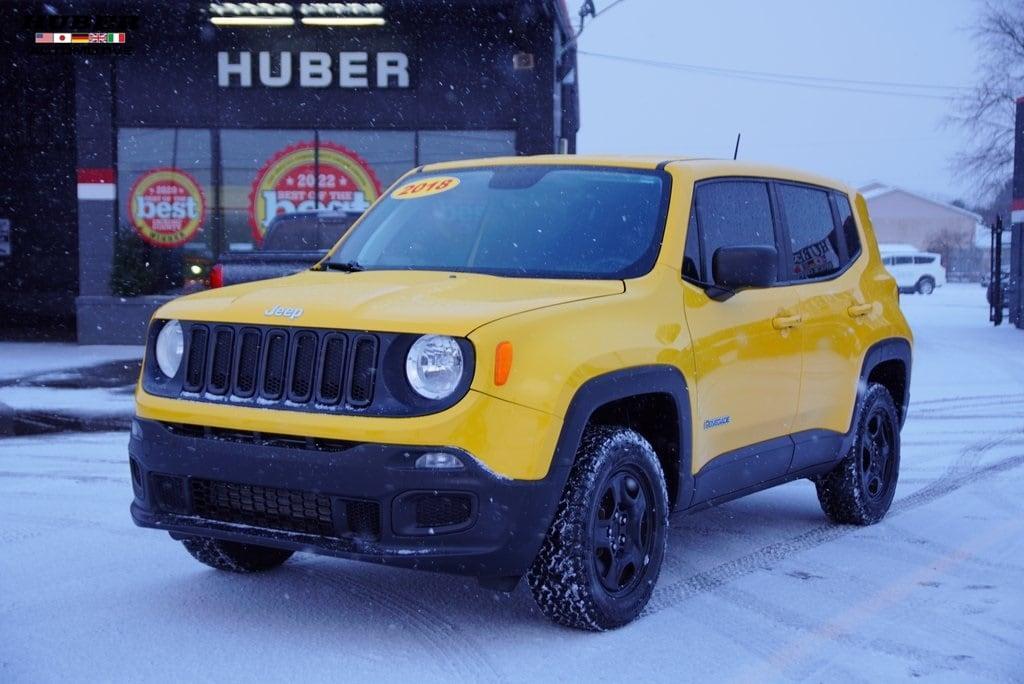 used 2018 Jeep Renegade car, priced at $14,131