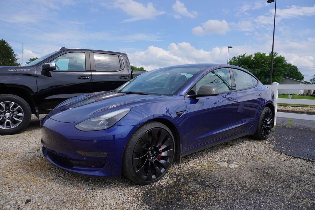 used 2022 Tesla Model 3 car, priced at $31,036