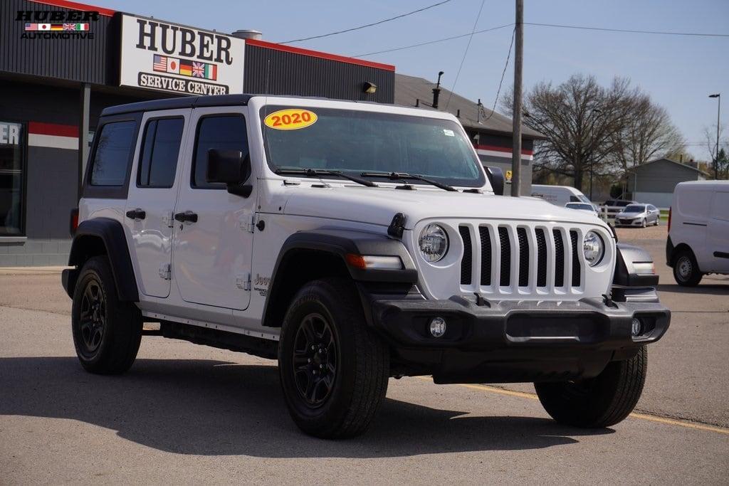 used 2020 Jeep Wrangler Unlimited car, priced at $26,823