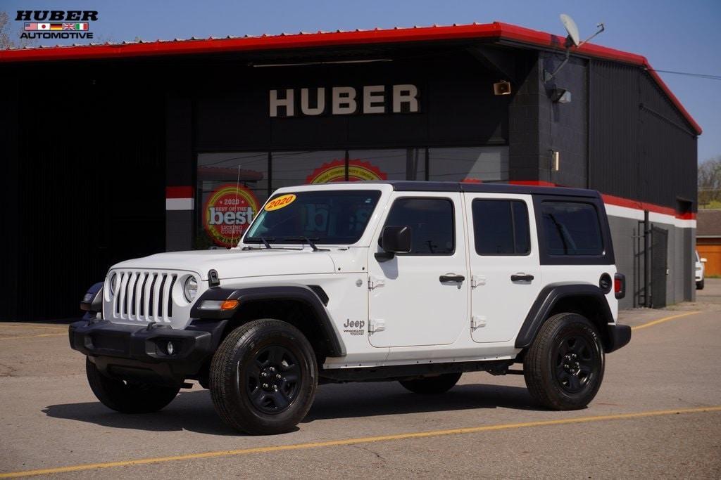 used 2020 Jeep Wrangler Unlimited car, priced at $26,823