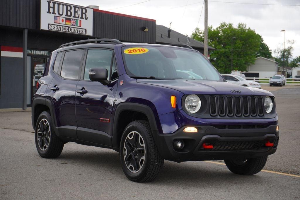 used 2016 Jeep Renegade car, priced at $14,400