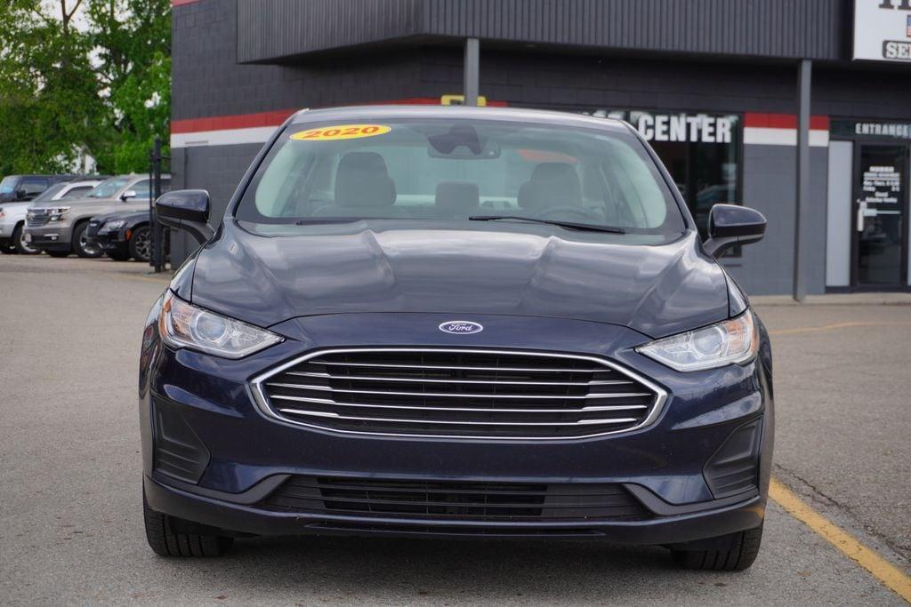 used 2020 Ford Fusion car, priced at $15,233