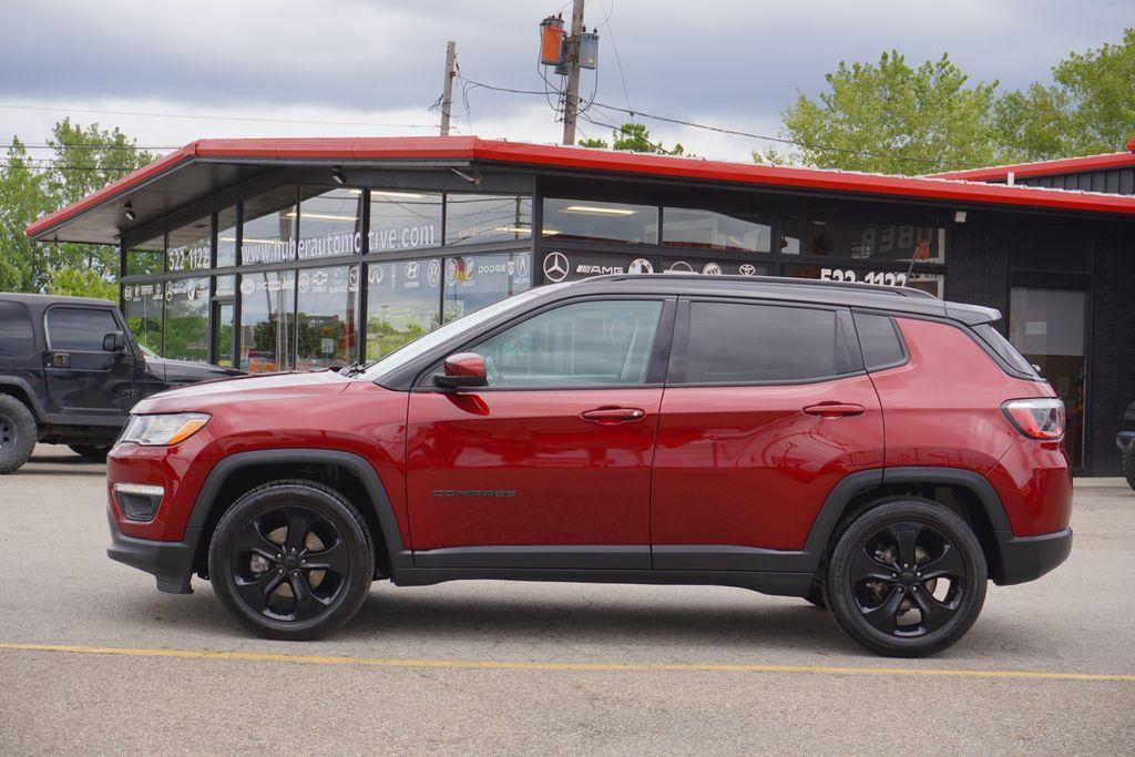 used 2021 Jeep Compass car, priced at $18,156