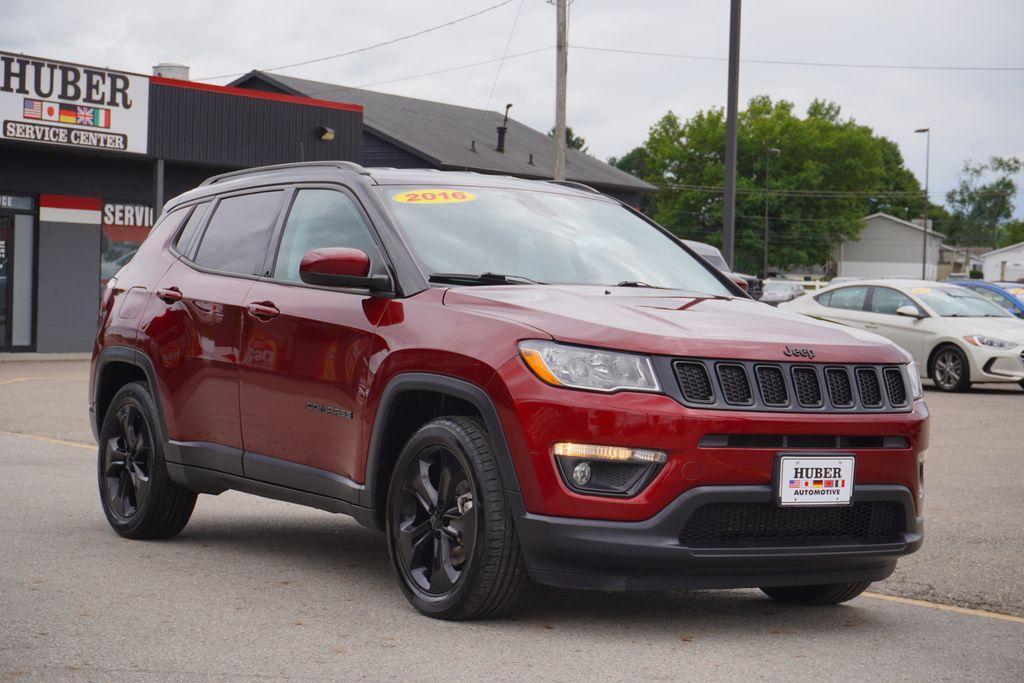 used 2021 Jeep Compass car, priced at $18,156