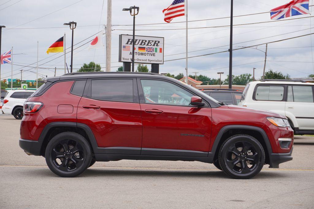used 2021 Jeep Compass car, priced at $18,156