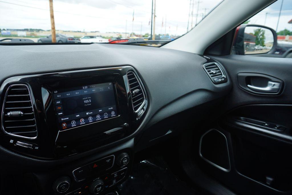 used 2021 Jeep Compass car, priced at $18,156