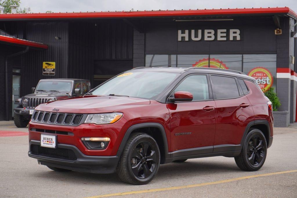 used 2021 Jeep Compass car, priced at $17,701